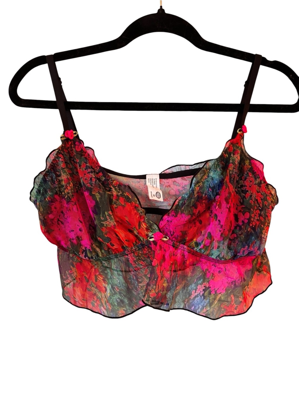Parade sheer mesh bralette in size L 🌸